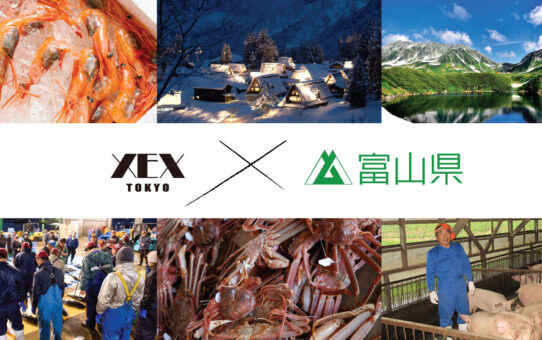 <XEX TOKYO>富山の海と大地の恵みを一皿に。期間限定「富山フェア」2月4日(水)より開催